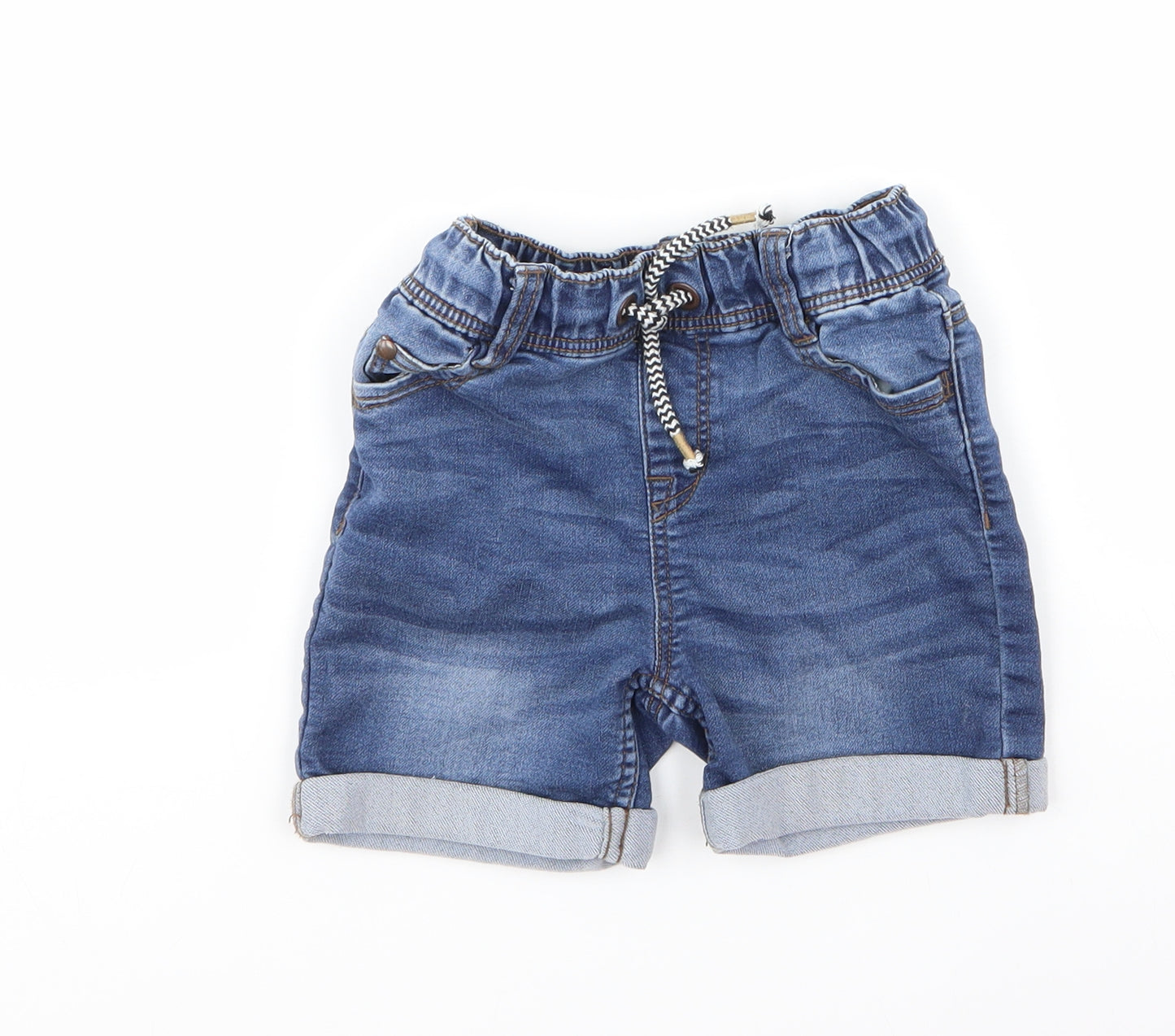 NUTMEG  Boys Blue   Chino Shorts Size 3-4 Years