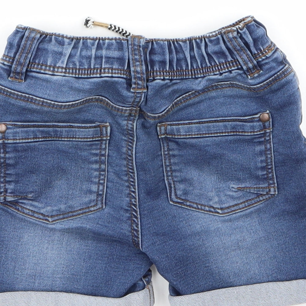 NUTMEG  Boys Blue   Chino Shorts Size 3-4 Years