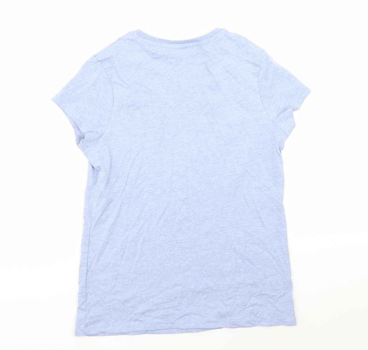 George Girls Blue   Basic T-Shirt Size 12-13 Years
