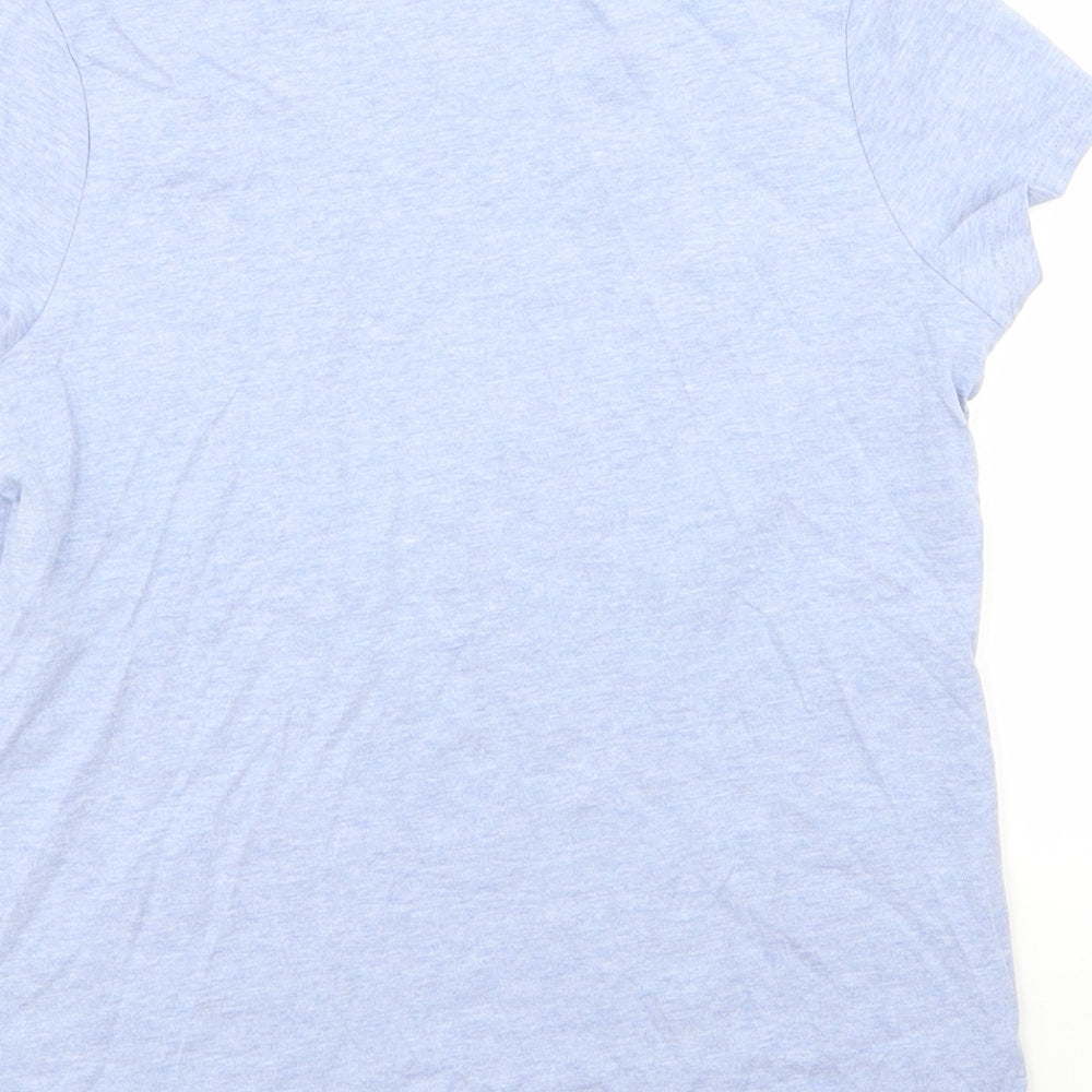 George Girls Blue   Basic T-Shirt Size 12-13 Years