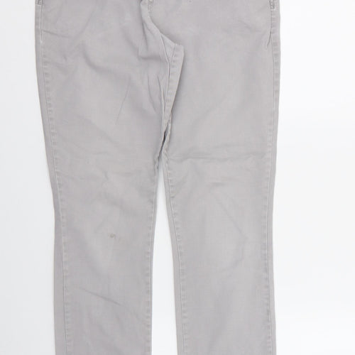 RED HEARING  Womens Grey   Trousers  Size 8 L28 in