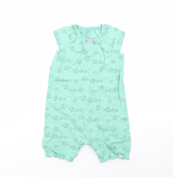 George Green Animal Print Babygrow One-Piece Size 12-18 Months