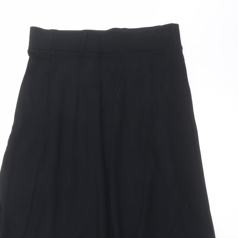 Marks and Spencer Womens Black   A-Line Skirt Size 10