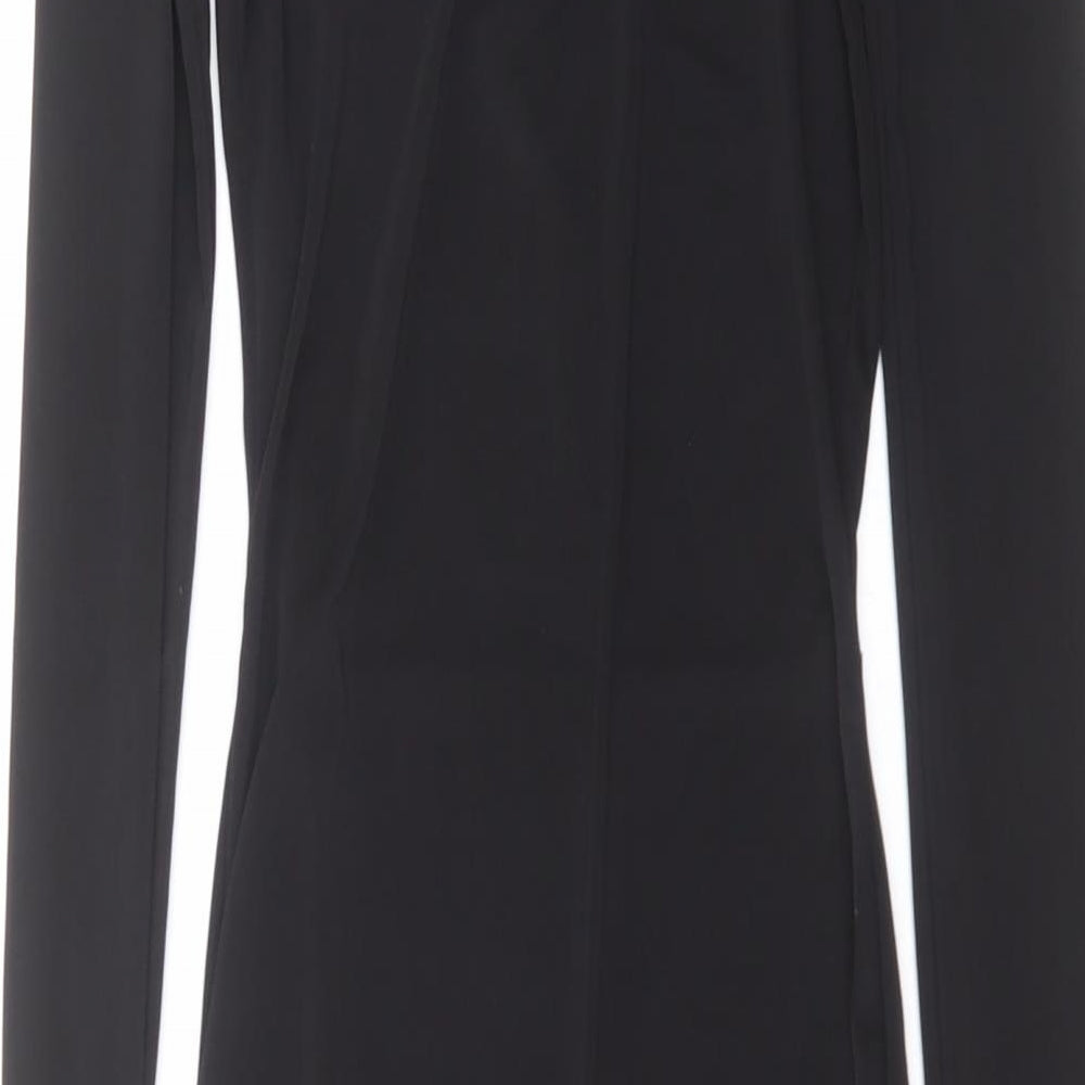 PRETTYLITTLETHING Womens Black   Bodycon  Size 4