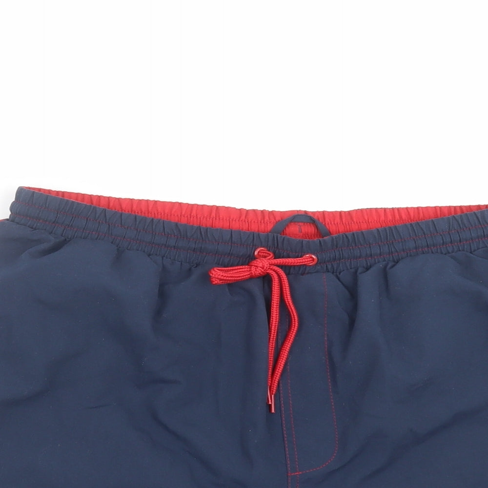 Easy Mens Blue   Bermuda Shorts Size L - swim short