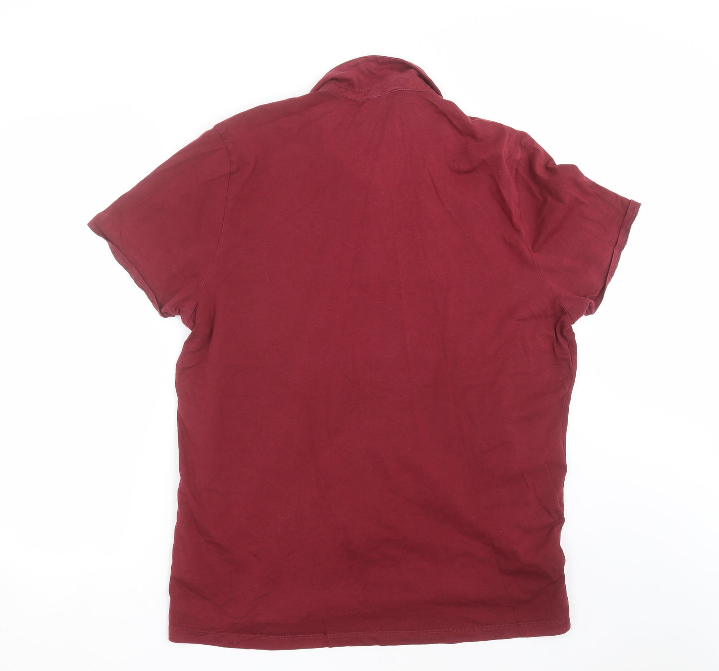 New Look Mens Red    Polo Size 2XL  - burgundy