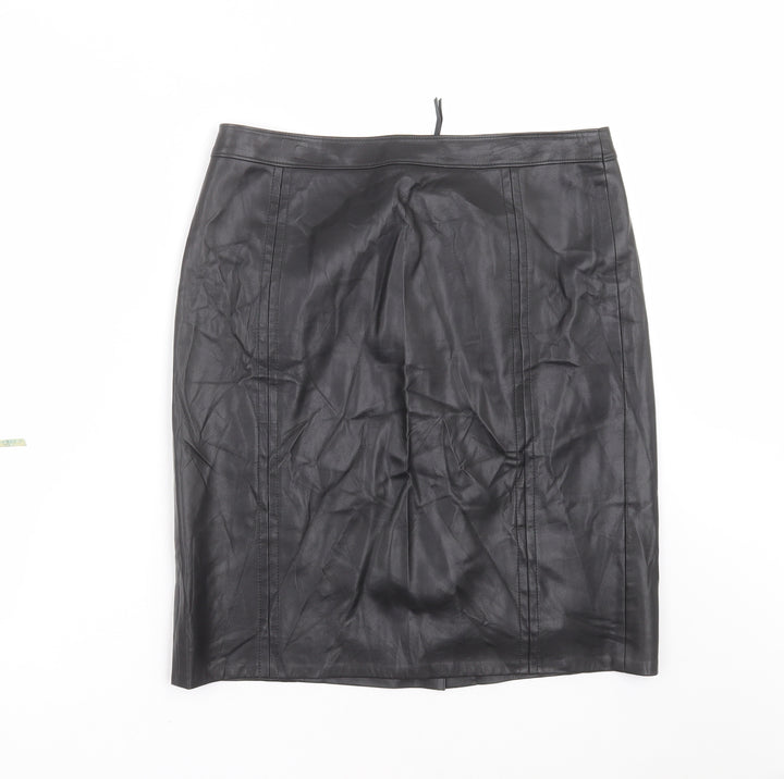 Gerry Weber Womens Black Straight & Pencil Skirt Size 14