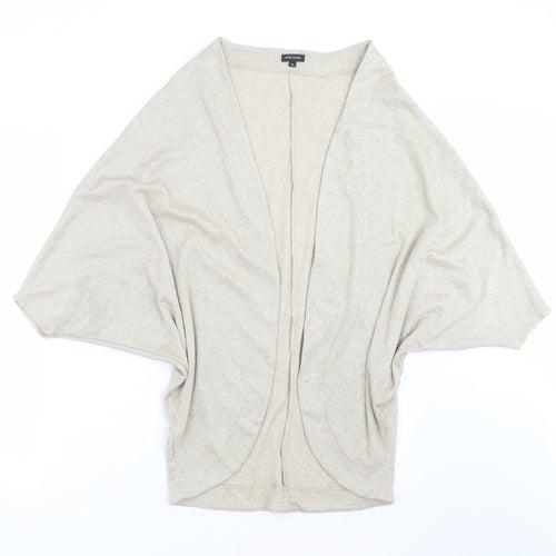 River Island Womens Gold   Cardigan Jumper Size 10