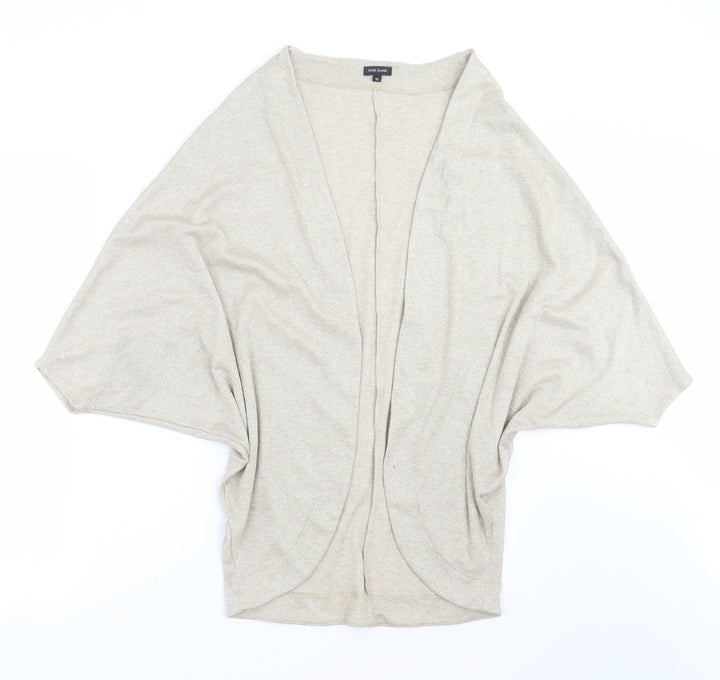 River Island Womens Gold   Cardigan Jumper Size 10