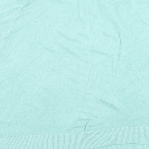 Marks and Spencer Womens Green  Knit Pullover Jumper Size 22