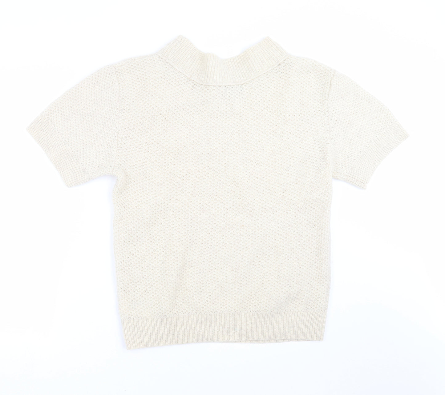 Gap Womens Beige  Knit Pullover Jumper Size S