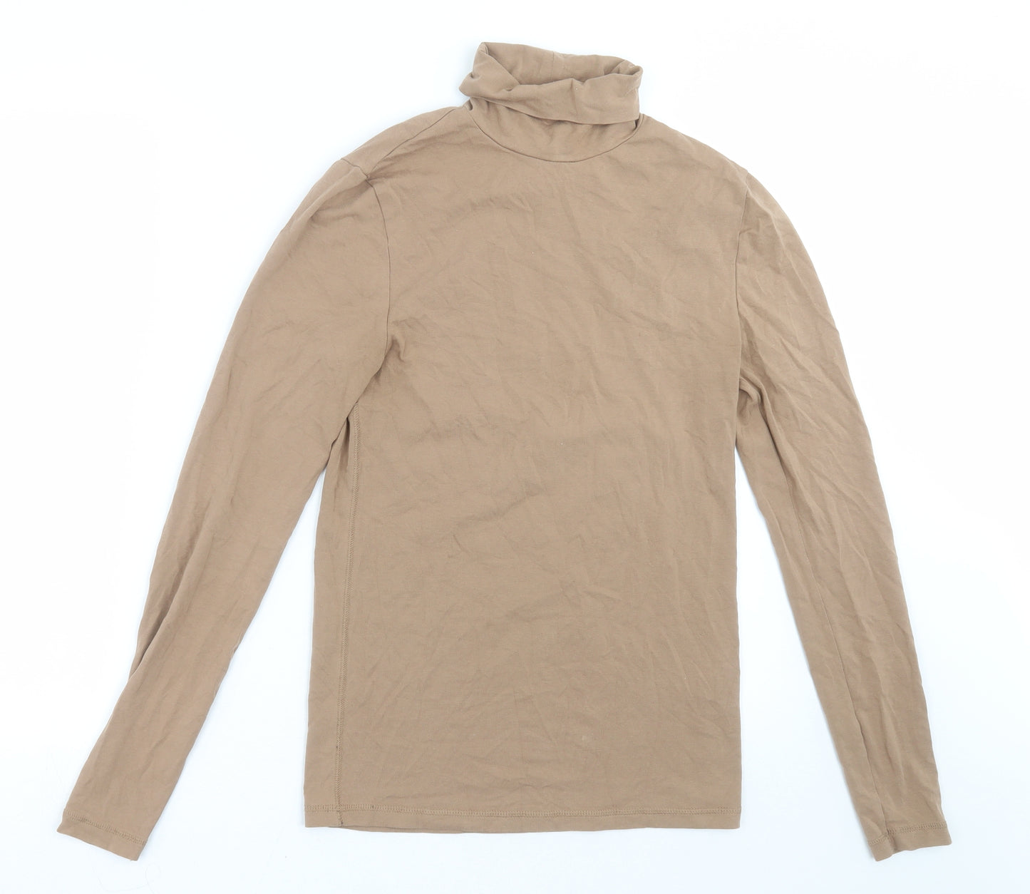 River Island Mens Beige    T-Shirt Size XS