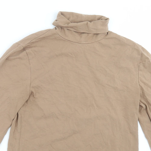 River Island Mens Beige    T-Shirt Size XS