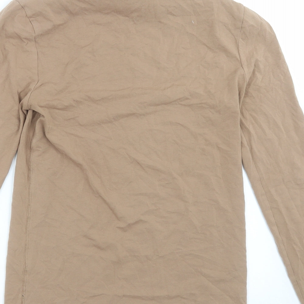 River Island Mens Beige    T-Shirt Size XS