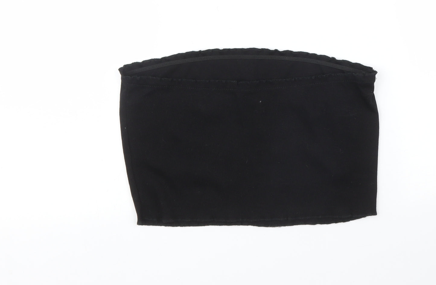 SheIn Womens Black   Cropped Blouse Size L  - Boob tube
