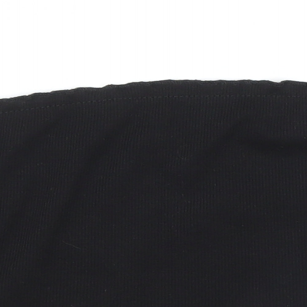 SheIn Womens Black   Cropped Blouse Size L  - Boob tube