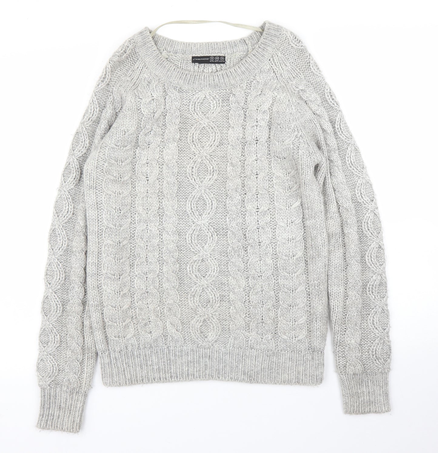 Primark Womens Grey   Pullover Jumper Size 12