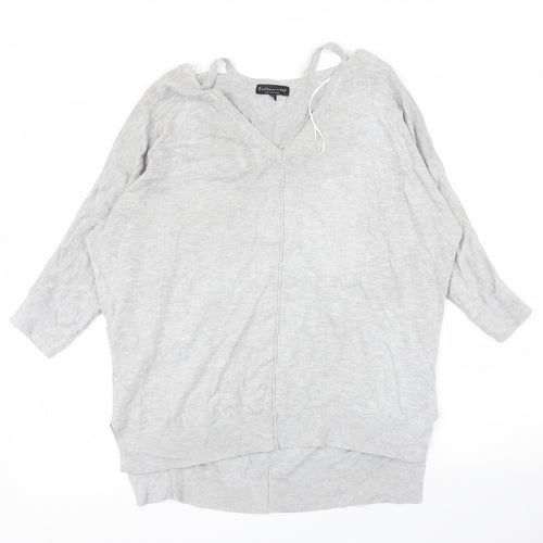 F&F Womens Grey   Pullover Jumper Size 12
