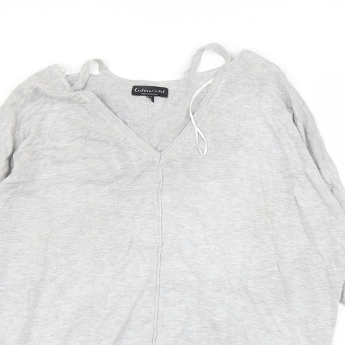 F&F Womens Grey   Pullover Jumper Size 12