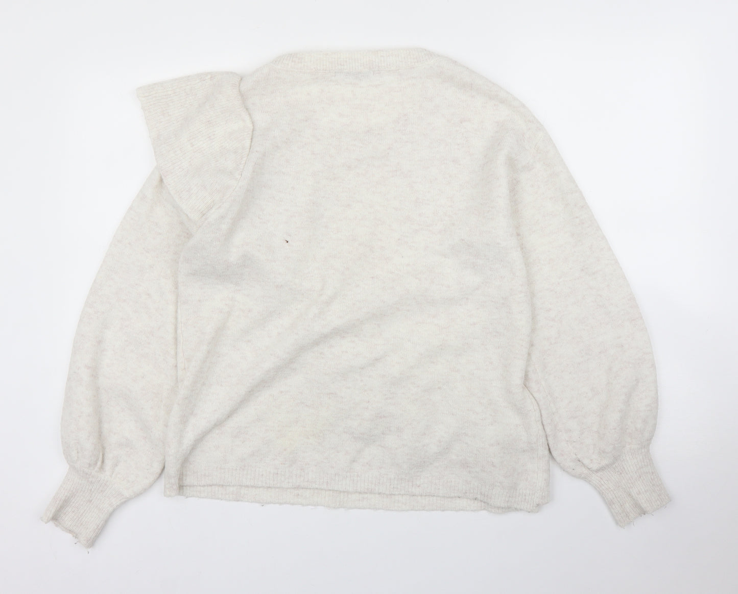 George Womens White   Pullover Jumper Size 14
