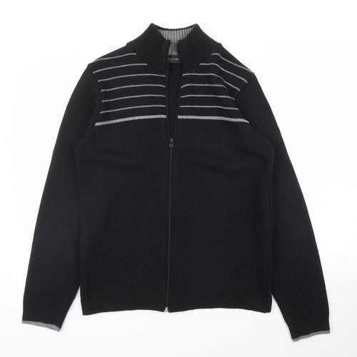 Burton Mens Black   Full Zip Jumper Size S