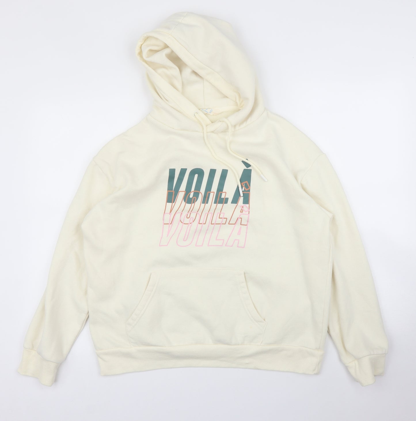 Primark Womens Ivory   Pullover Jumper Size M