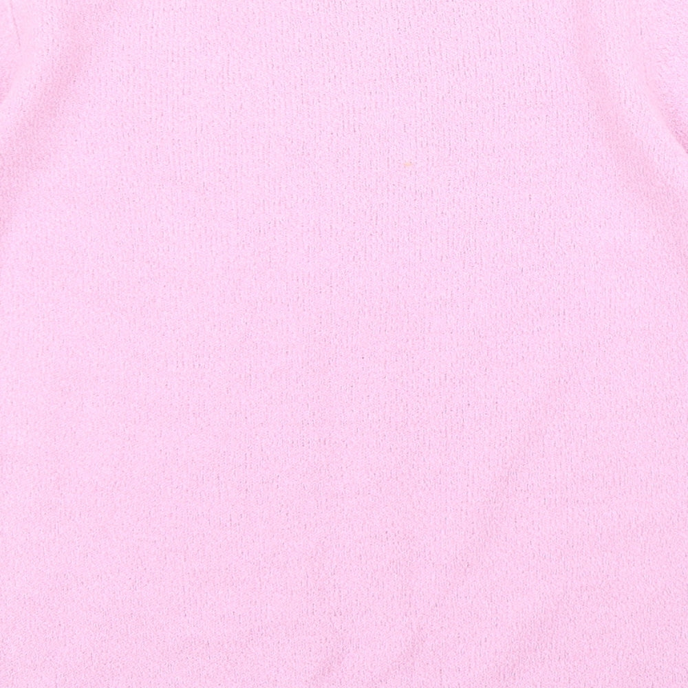 EWM Womens Pink   Basic T-Shirt Size S  - Pearls