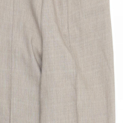 M&S Womens Brown   Trousers  Size 12 L30 in