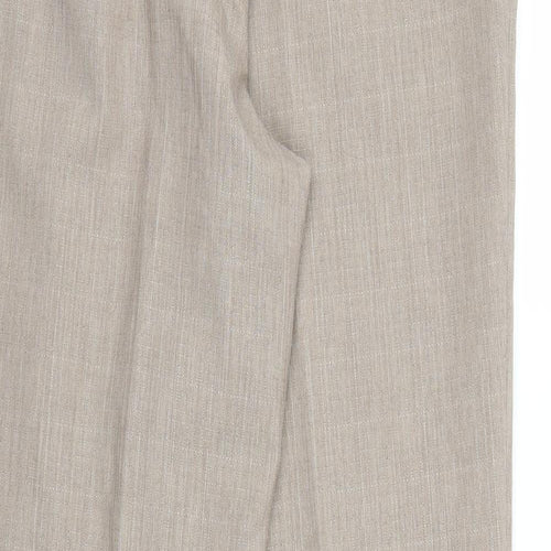 M&S Womens Brown   Trousers  Size 12 L30 in