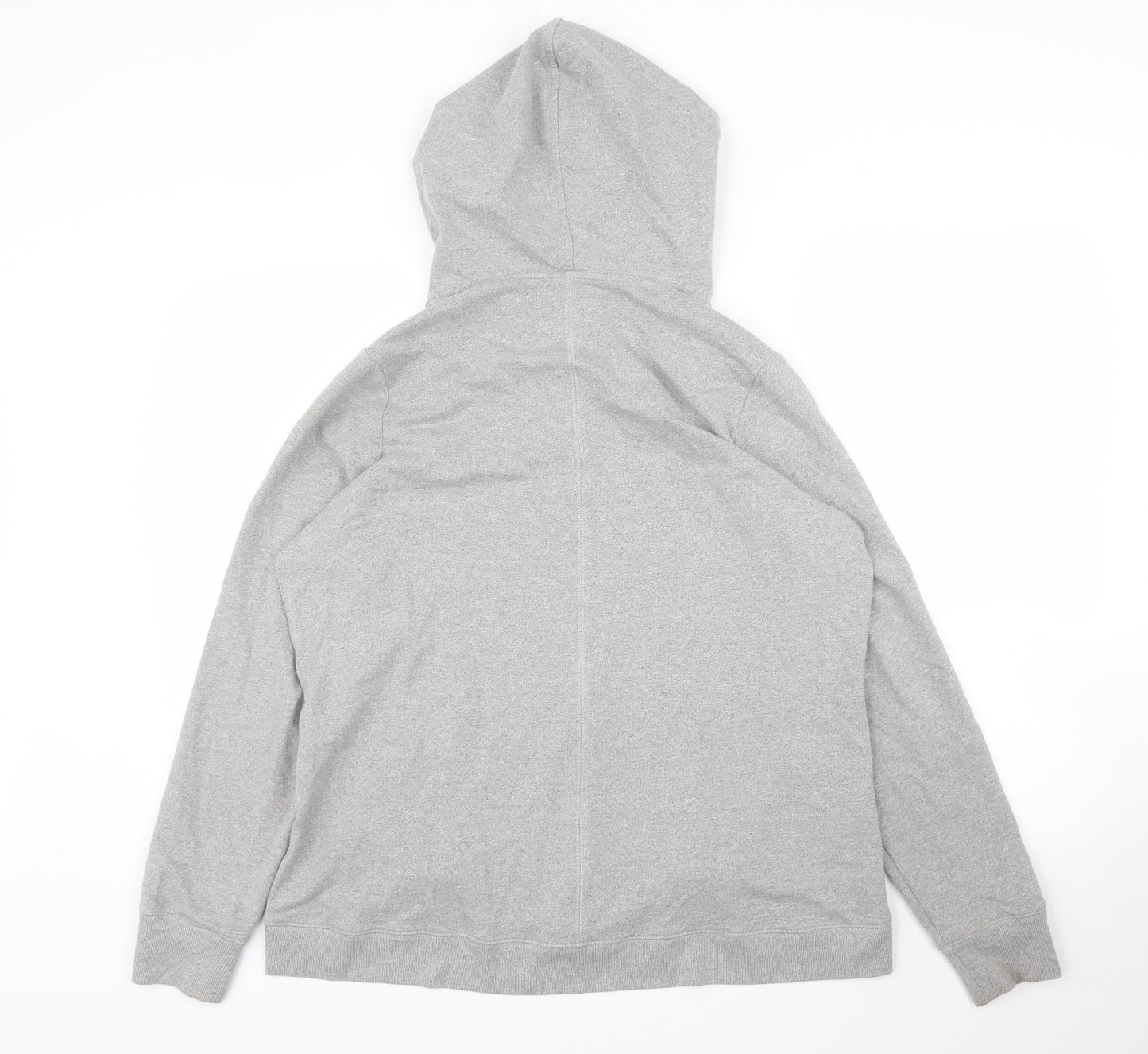 M&S Womens Grey   Full Zip Hoodie Size 18