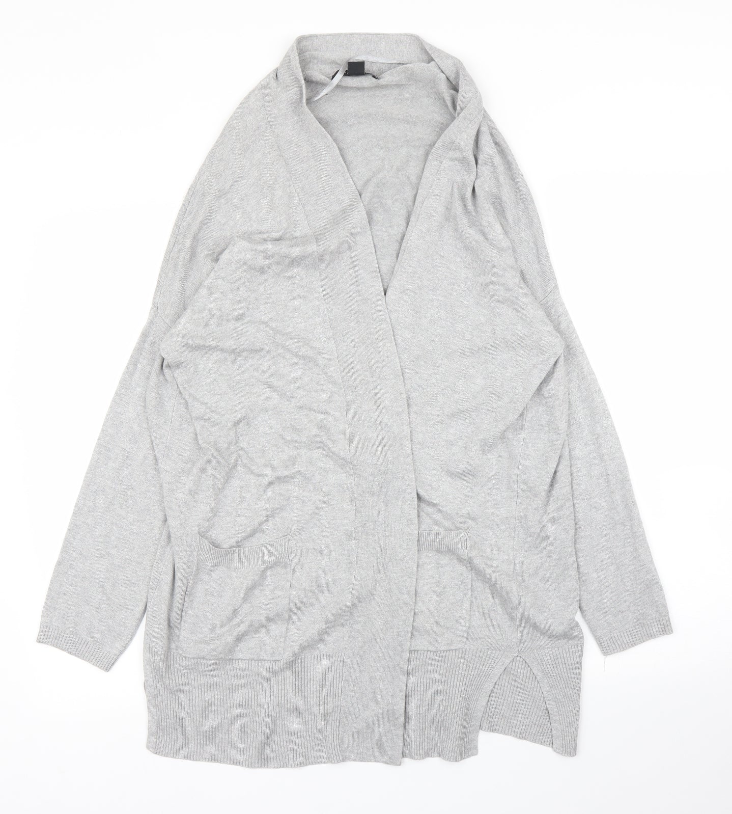Primark Womens Grey   Cardigan Jumper Size 16