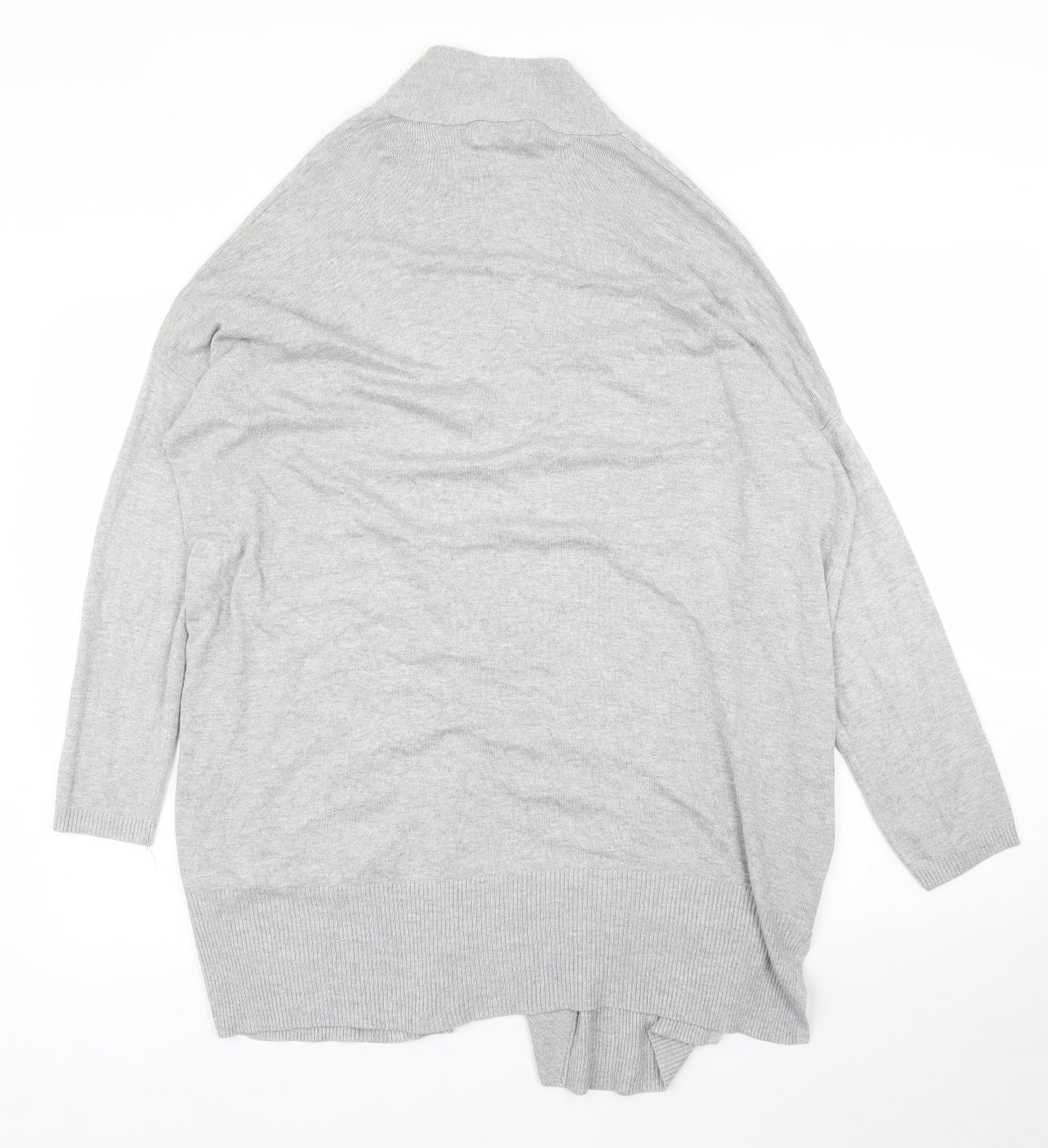 Primark Womens Grey   Cardigan Jumper Size 16