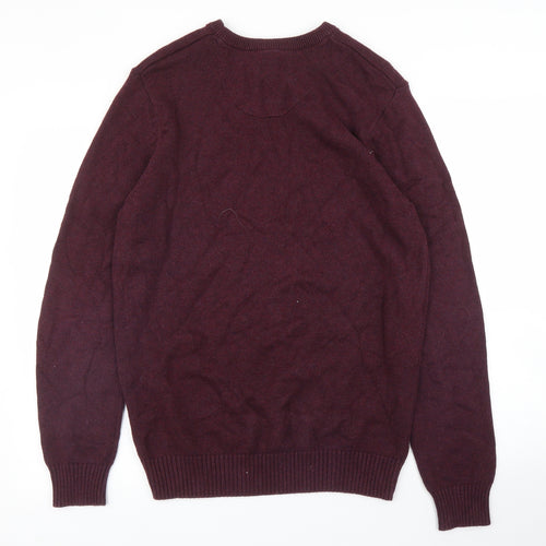 Debenhams Mens Purple   Pullover Jumper Size M