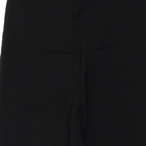 b younq Womens Black   Cropped Trousers Size 14 L22.5 in
