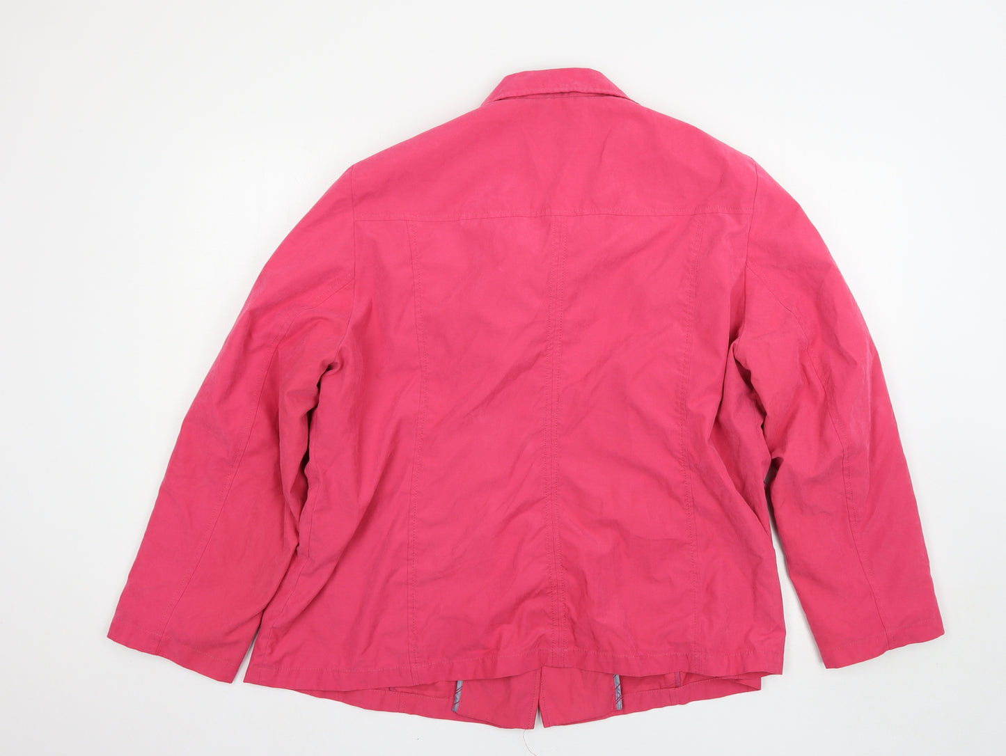 Marks and Spencer Womens Pink   Gilet Jacket Size 20