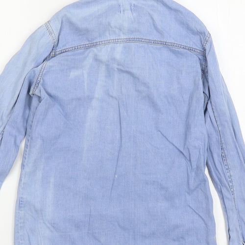 ASOS Womens Blue   Basic Button-Up Size 6