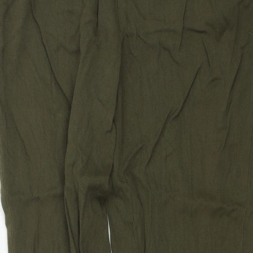 New Look Womens Green   Trousers  Size 10 L24 in