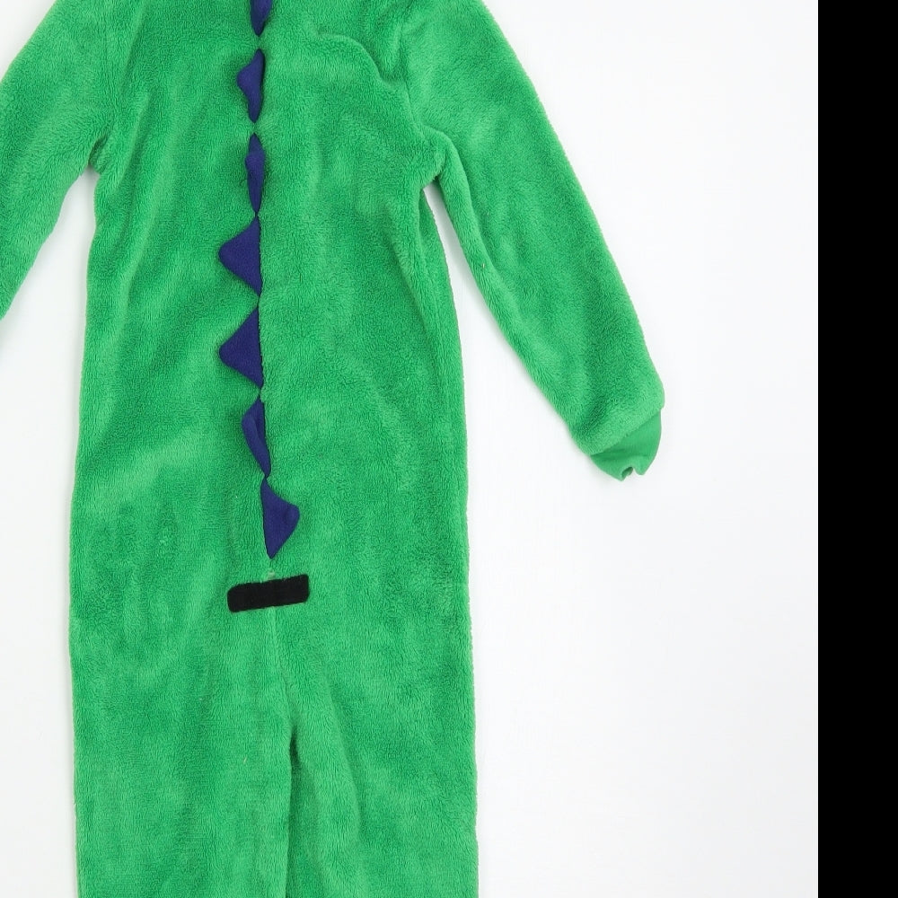 George Boys Green Solid   One Piece Size 3-4 Years  - onesie, dinosaur onesie
