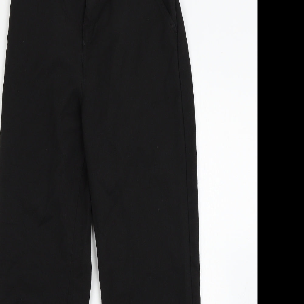 F&F Boys Black   Capri Trousers Size 14-15 Years - School Trousers