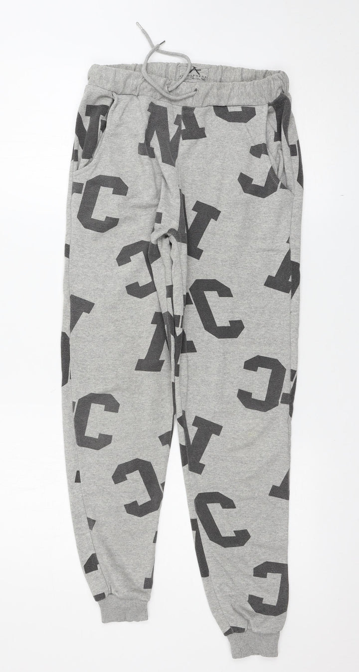 Atmosphere Womens Grey   Jogger Trousers Size 12 L28 in