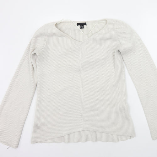 Atmsophere Womens Beige   Pullover Jumper Size M