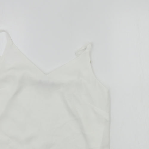 F&F Womens White   Basic Tank Size 12