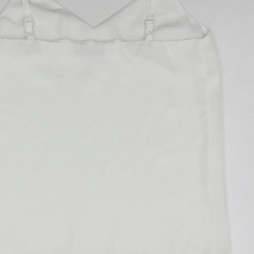 F&F Womens White   Basic Tank Size 12