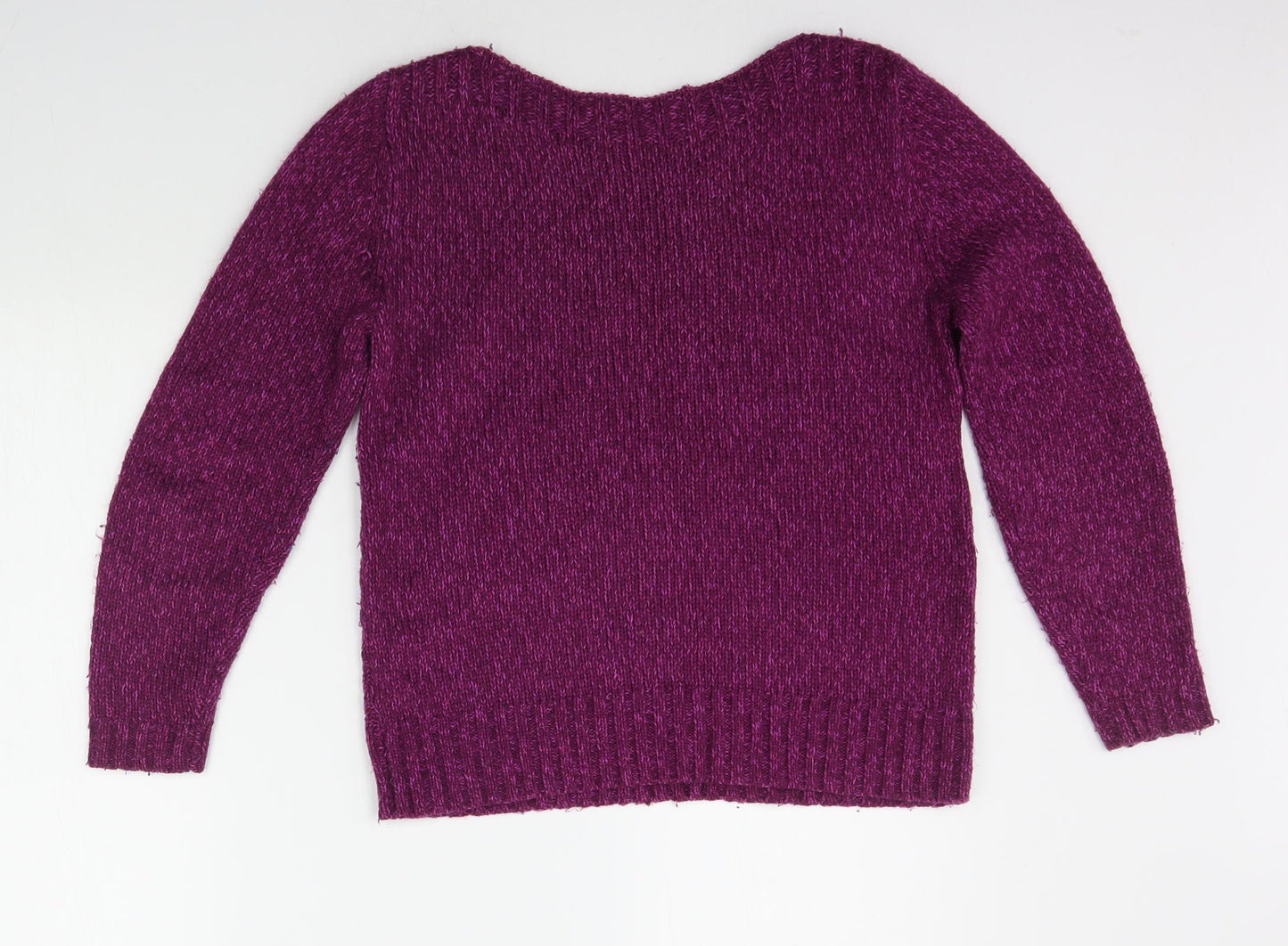 Marks and Spencer Womens Purple   Pullover Jumper Size 10