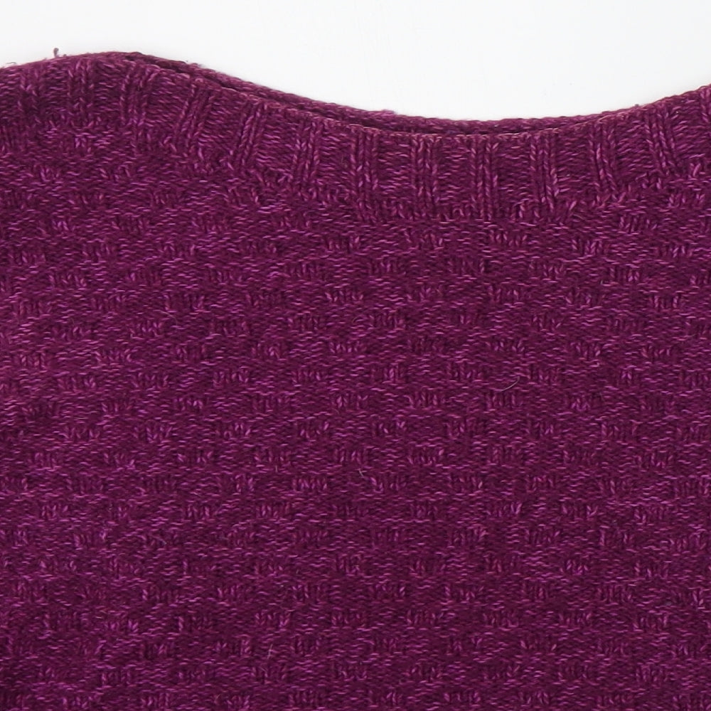 Marks and Spencer Womens Purple   Pullover Jumper Size 10