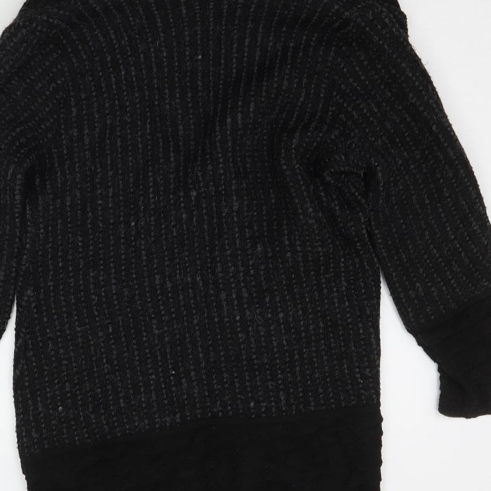 Per Una Womens Green Houndstooth  Cardigan Jumper Size 14