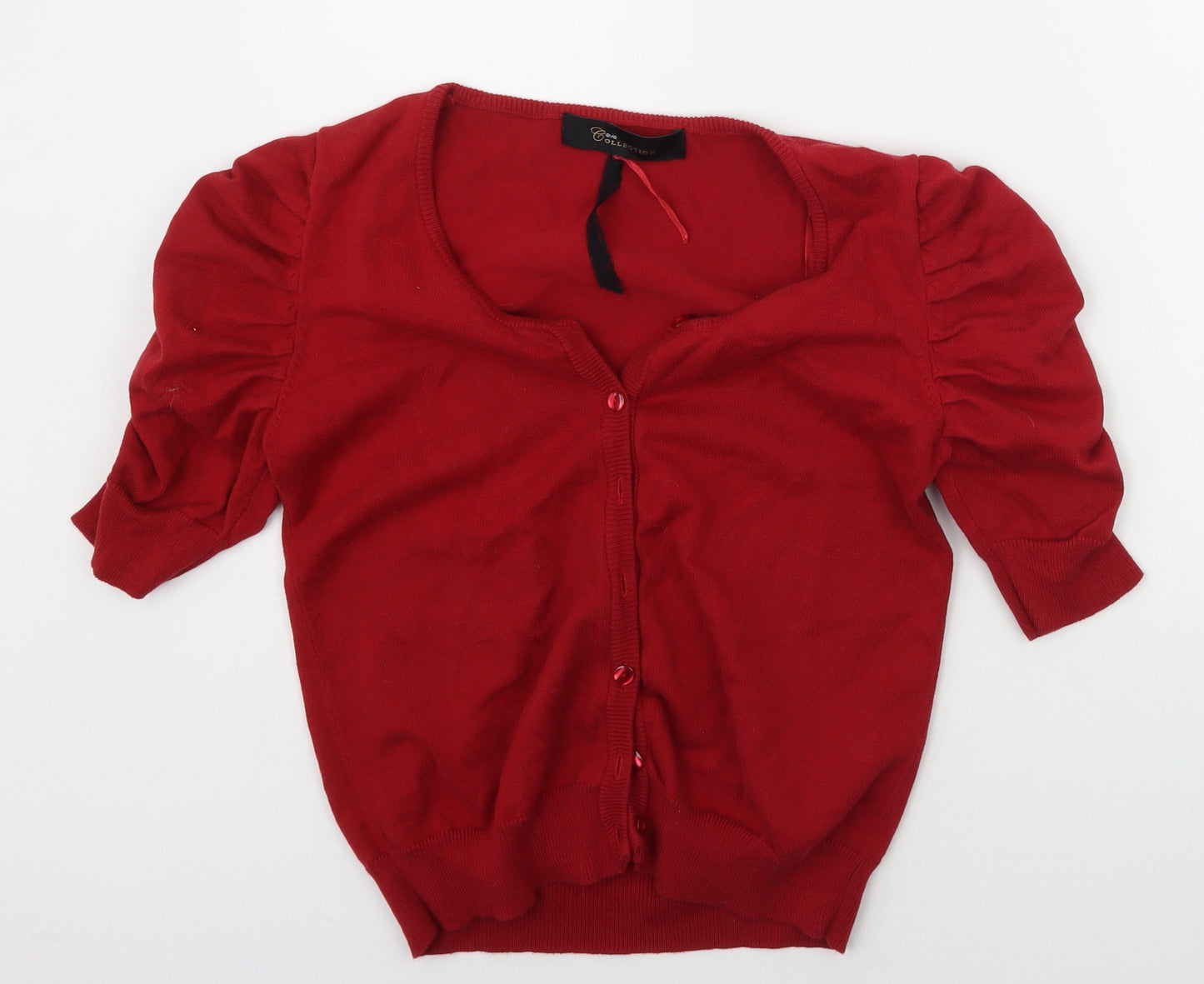 eVIE Womens Red   Cardigan Jumper Size 12