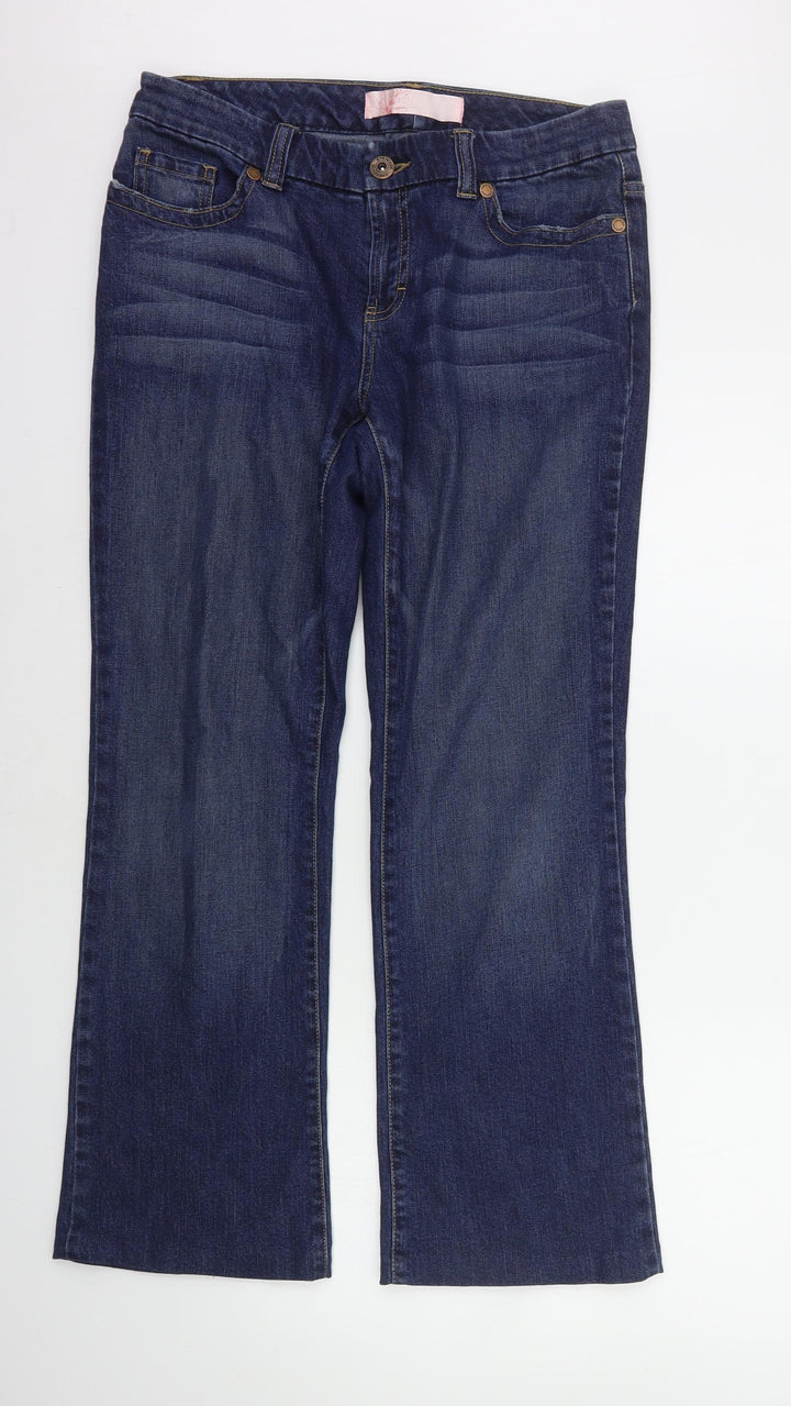 cherok Womens Blue   Straight Jeans Size 12 L28 in