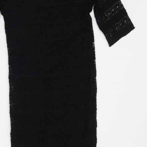 Divided Womens Black   A-Line  Size 12