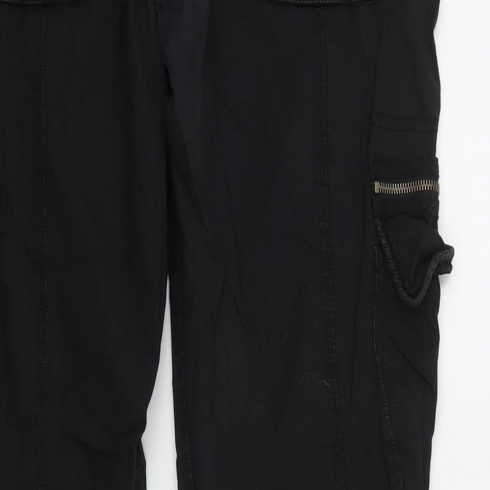 New Look Womens Black   Trousers  Size 14 L29 in